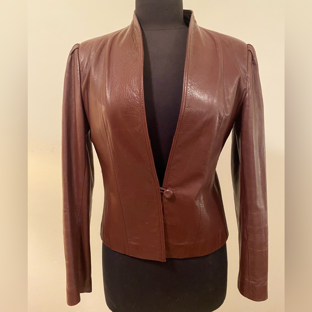 Vintage Imperial Leather & Sportswear women’s leather jacket small/medium